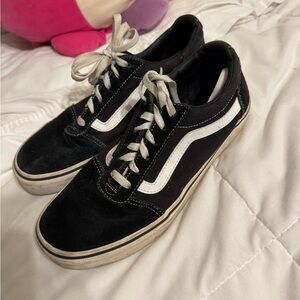 Vans Black and White Sneakers